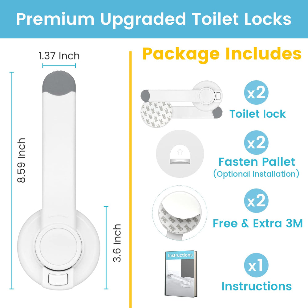 4our Kiddies secure-lock system prevents reckless lid opening.