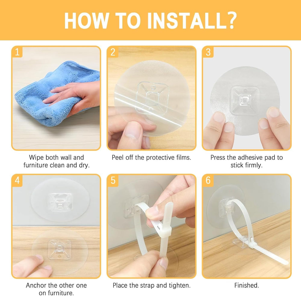 4our Kiddies tool-free installation highlighted for quick, clean setup.
