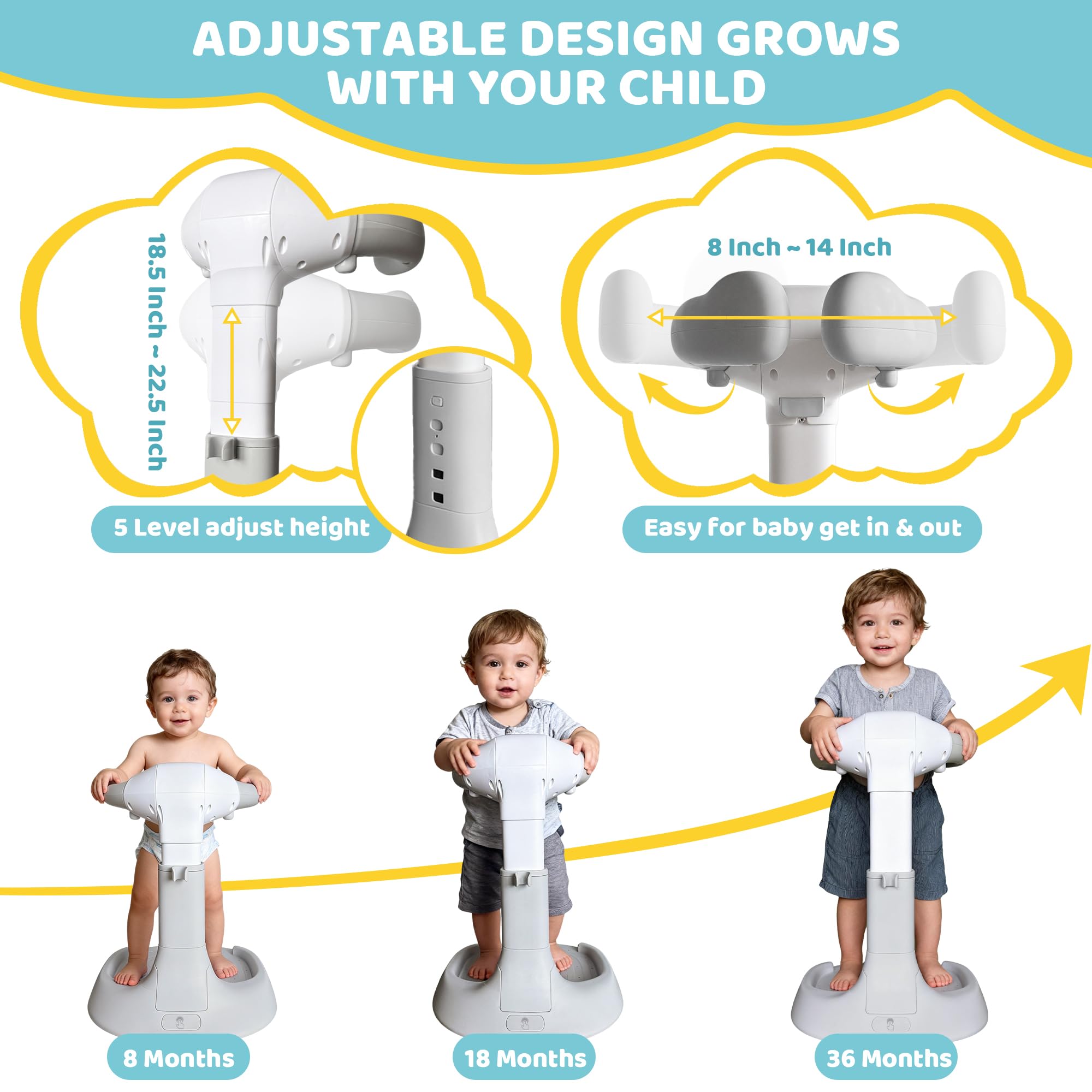 4our Kiddies zero-setup bath solution unfolds in seconds.