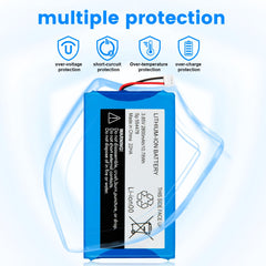 7717 DXR8 Pro battery packaging box emphasizing ready-to-use replacement kit
