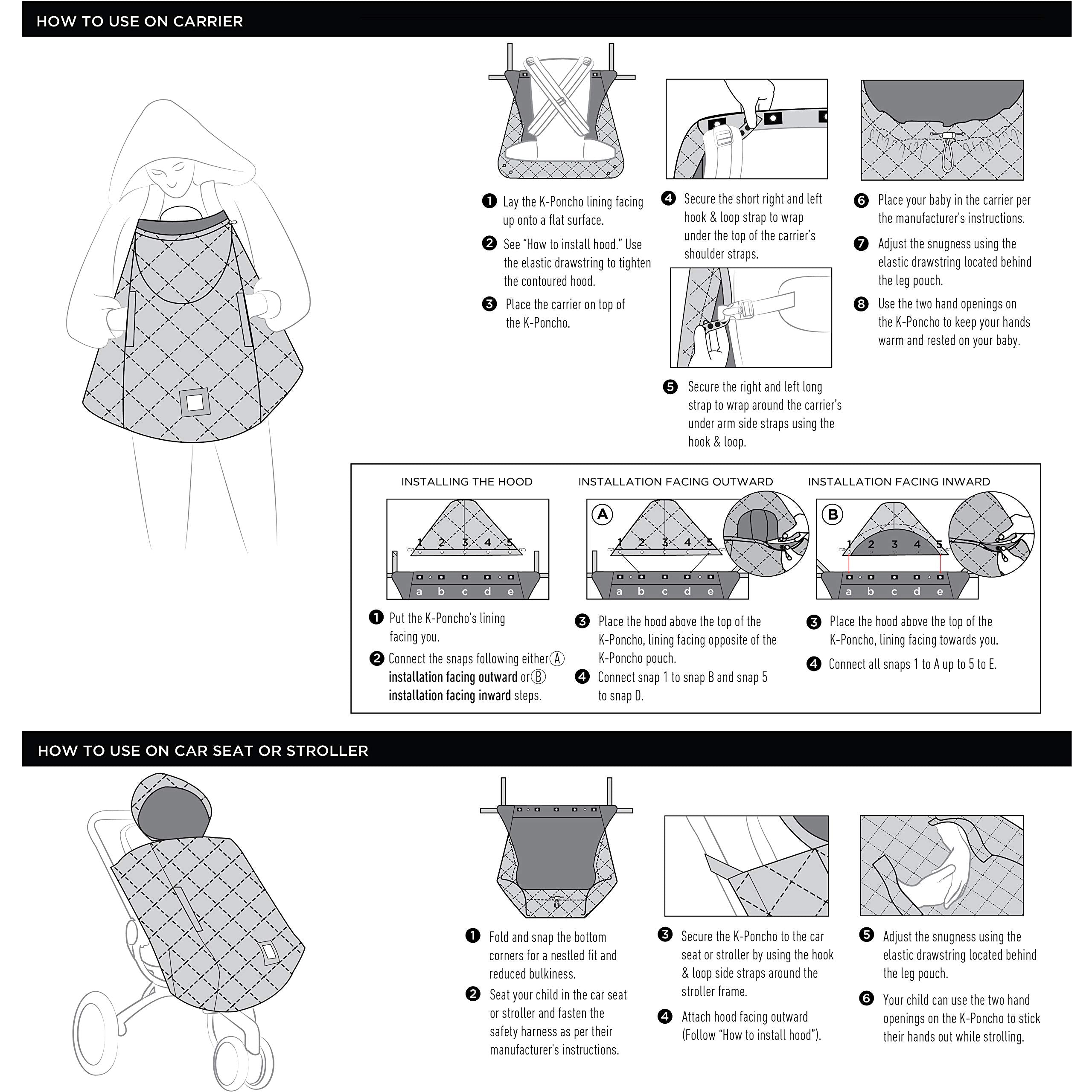 7AM Enfant machine-washable winter cover for easy care