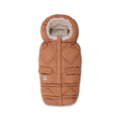 7AM Enfant stroller blanket 212 with adjustable zipper for a customizable fit.