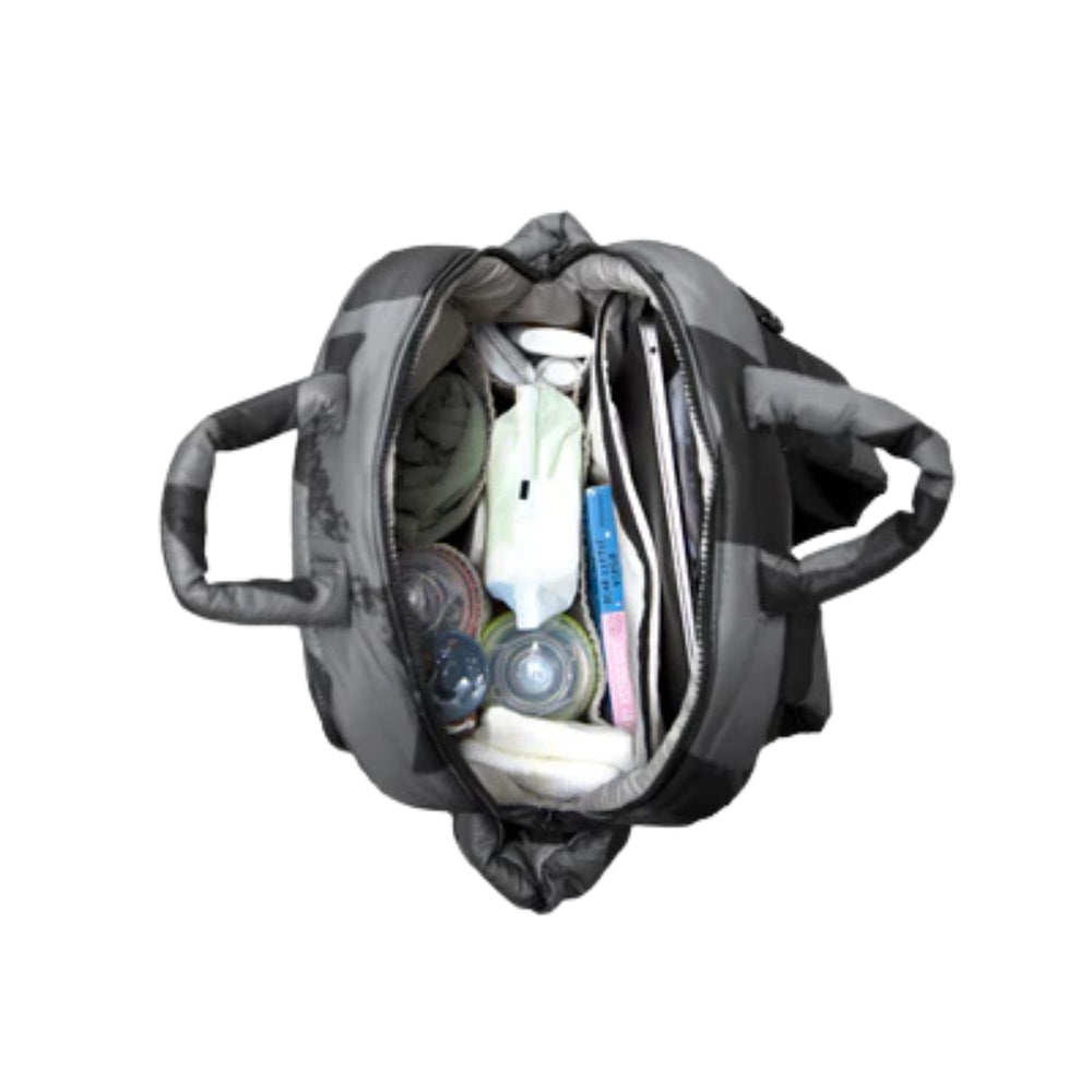 7 A.M. Voyage Diaper Bag Backpack with multiple pockets for organized essentials