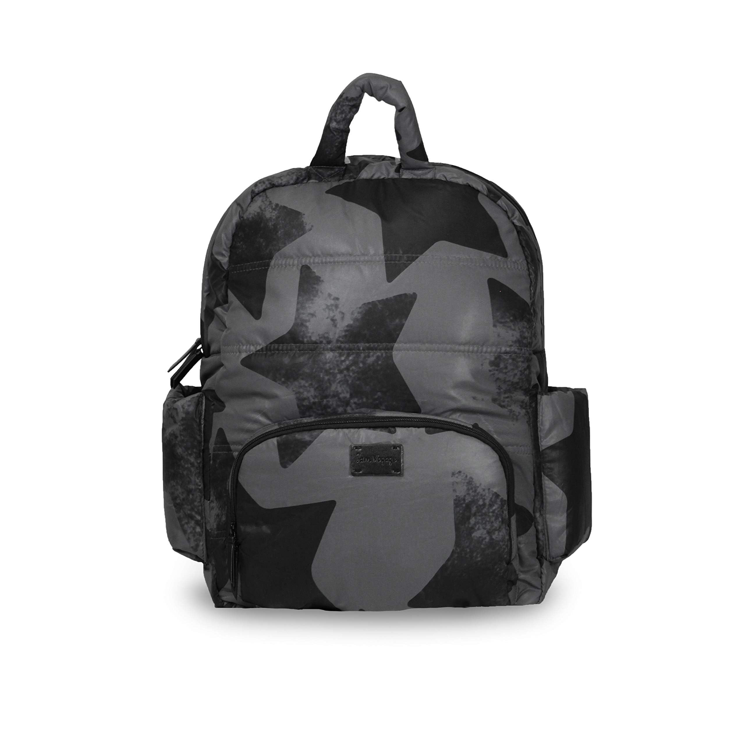 7 A.M. Voyage Diaper Bag Backpack with waterproof material keeps gear dry on the go
