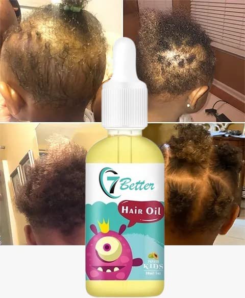 7better natural baby hair serum supports hydration for braids and twists