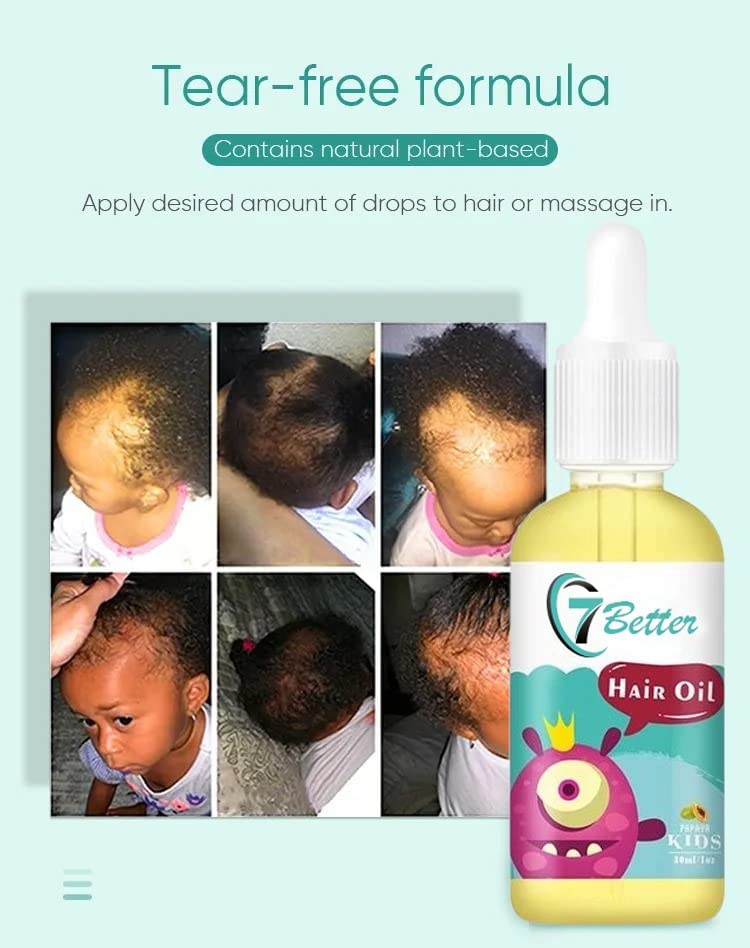 7better serum includes shea butter for soft, manageable kid curls