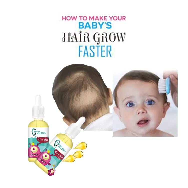 7better baby hair serum texture application shows easy rub-in for smooth distribution