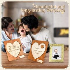 97 Decor godparents cards with spaces for baby photos for baptism memories.