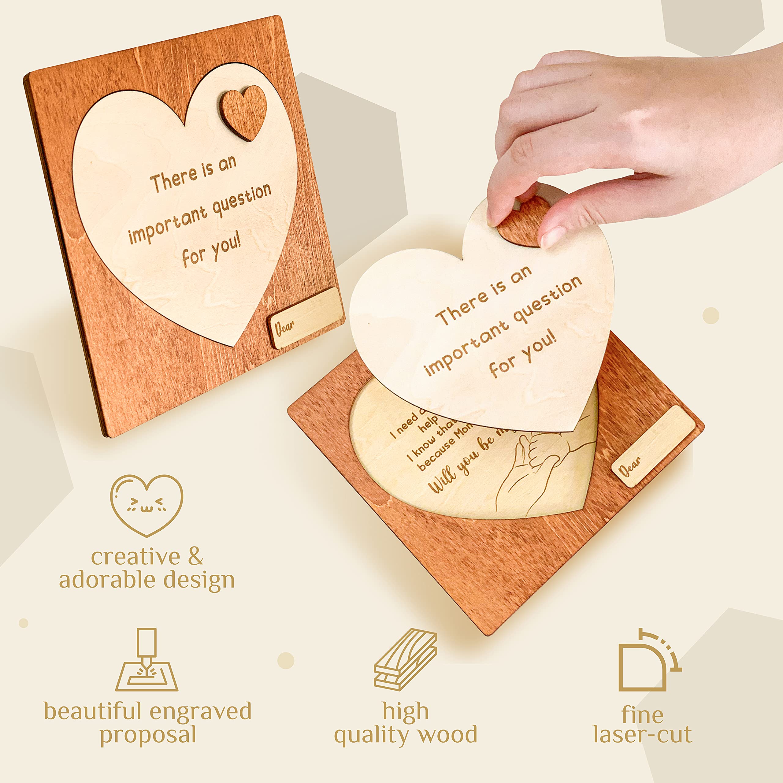 97 Decor premium wood gift box for safe delivery and presentation.