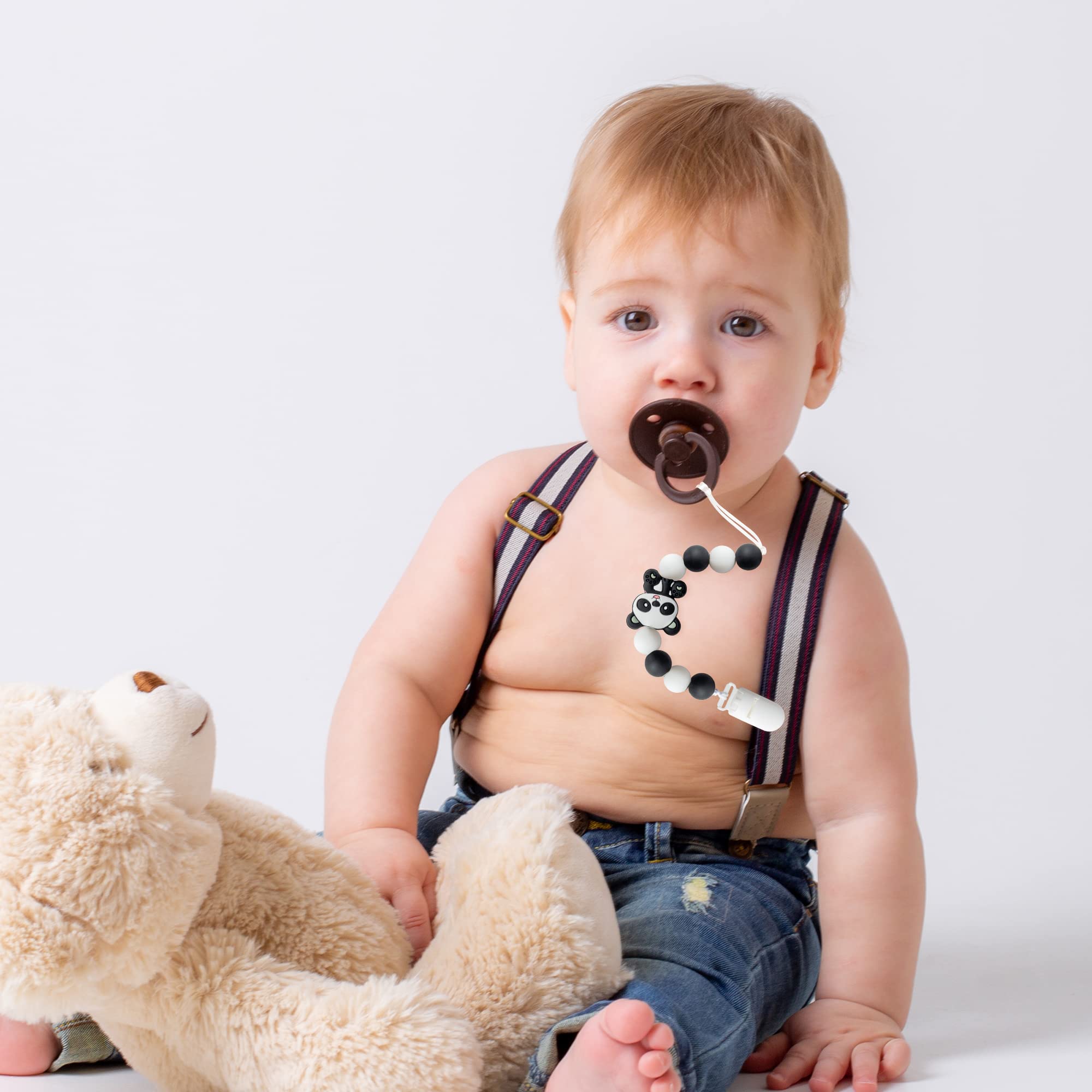 9tilight silicone beads teether close-up shows durable safe design