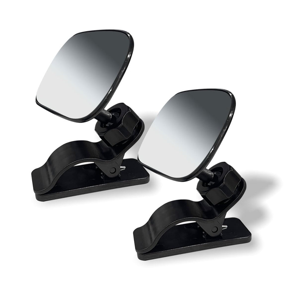 LAINLOY baby mirror clip-on on sun visor for safer driving and clear rear view.