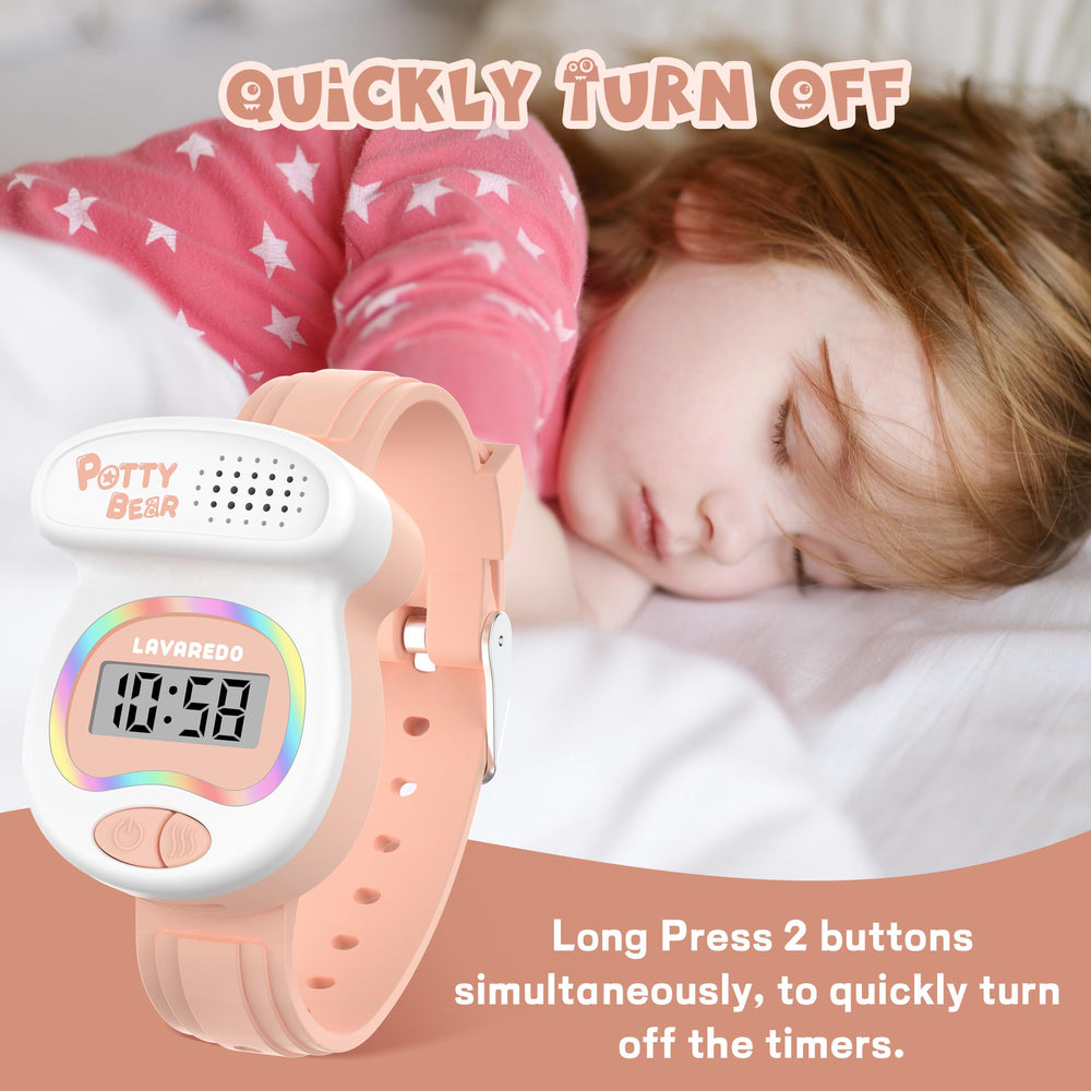 A ALPS soft silicone strap offers comfortable wear for kids.