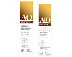 A&D Diaper Rash Ointment Original applying on baby skin for gentle protection