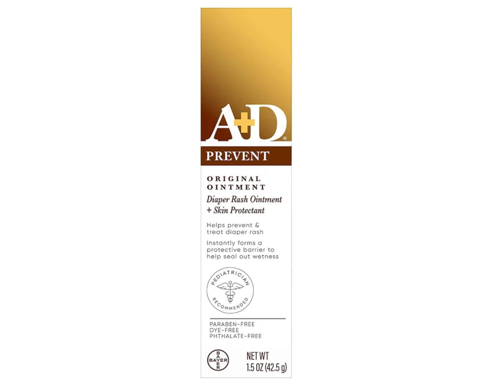 A&D Diaper Rash Ointment Original packaging with two-pack box for parents