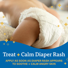 A+D Treat Heal non-greasy formula dries quickly on sensitive skin.