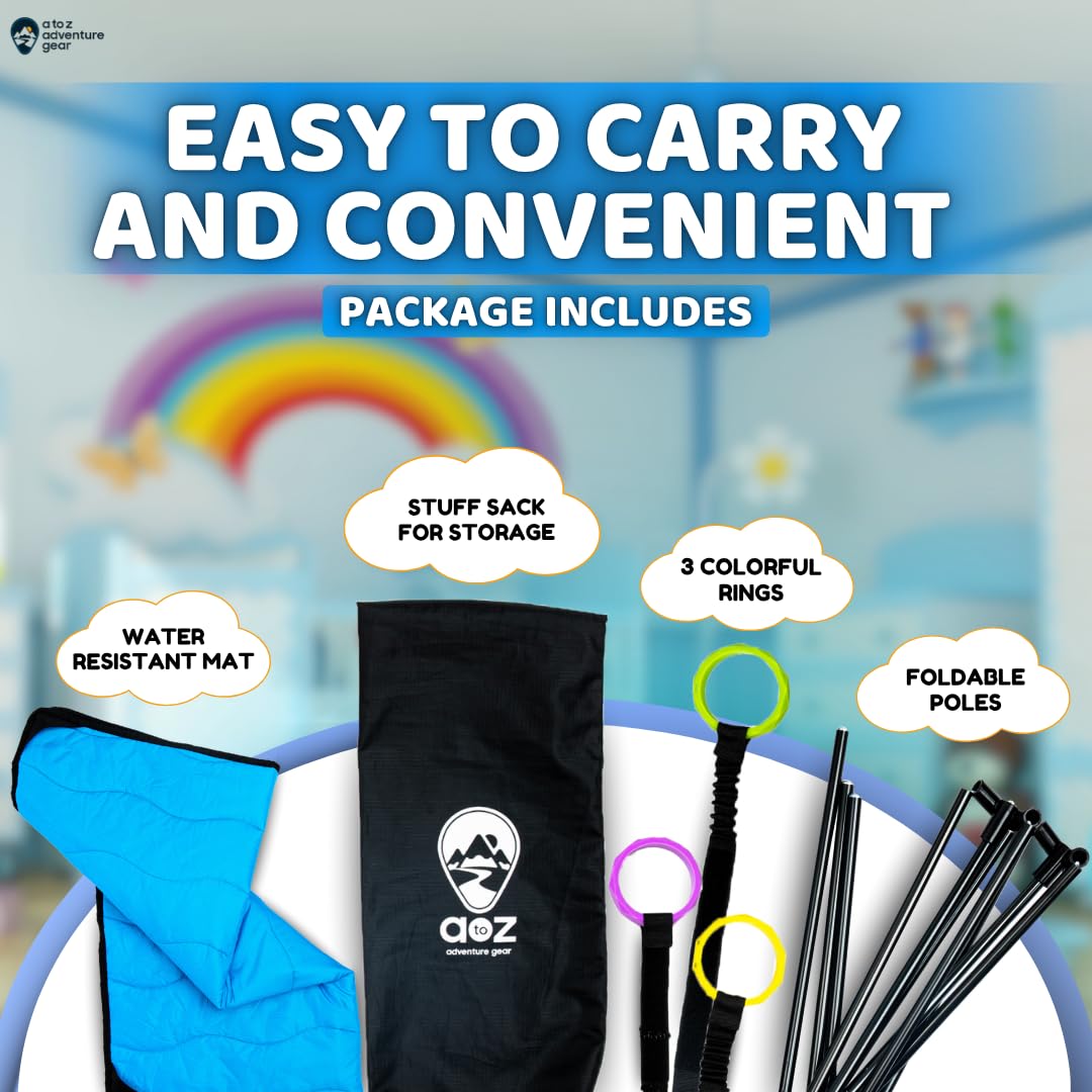 A to Z Adventure Gear Lay and Play Mat built with durable outdoor materials.