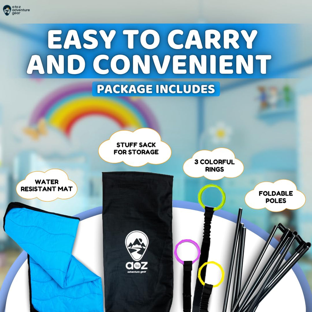 A to Z Adventure Gear Lay and Play Mat built with durable outdoor materials.