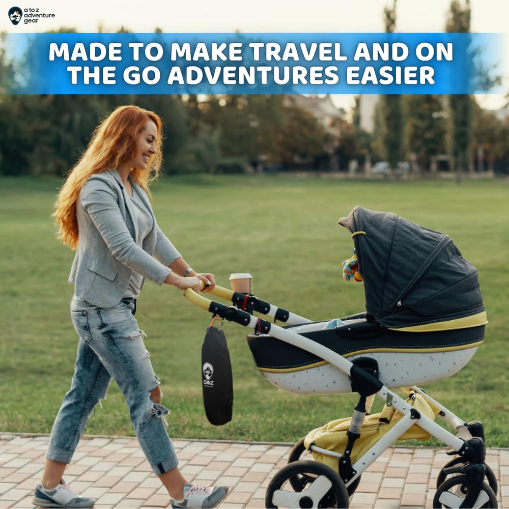 A to Z Adventure Gear Lay and Play Mat surface is easy to wipe clean after adventures.