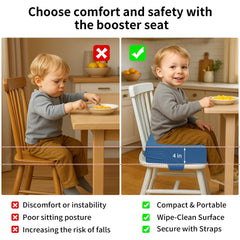 AAAini booster seat detachable cover for easy cleaning