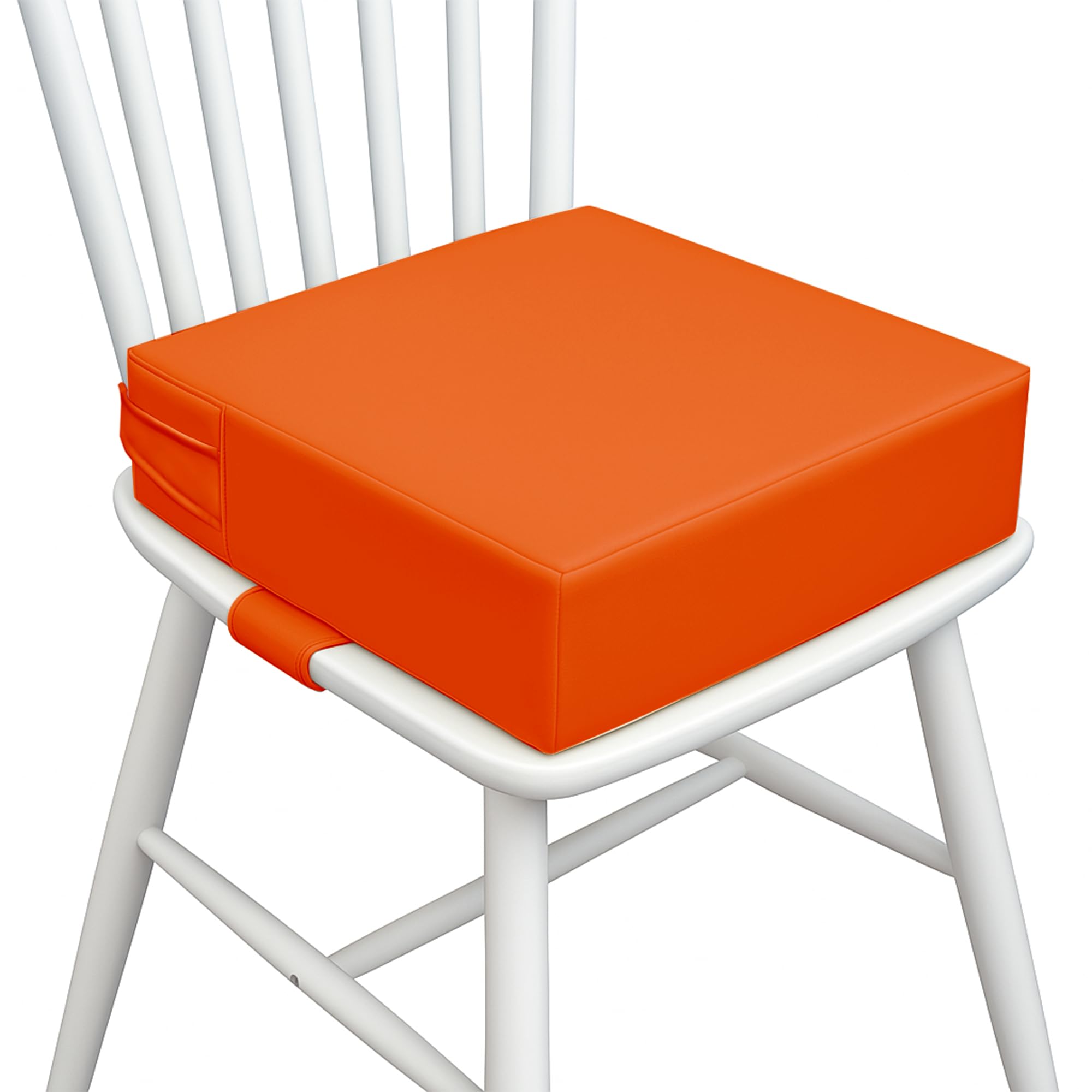 AAAini toddler booster seat on dining table provides stable elevated dining support