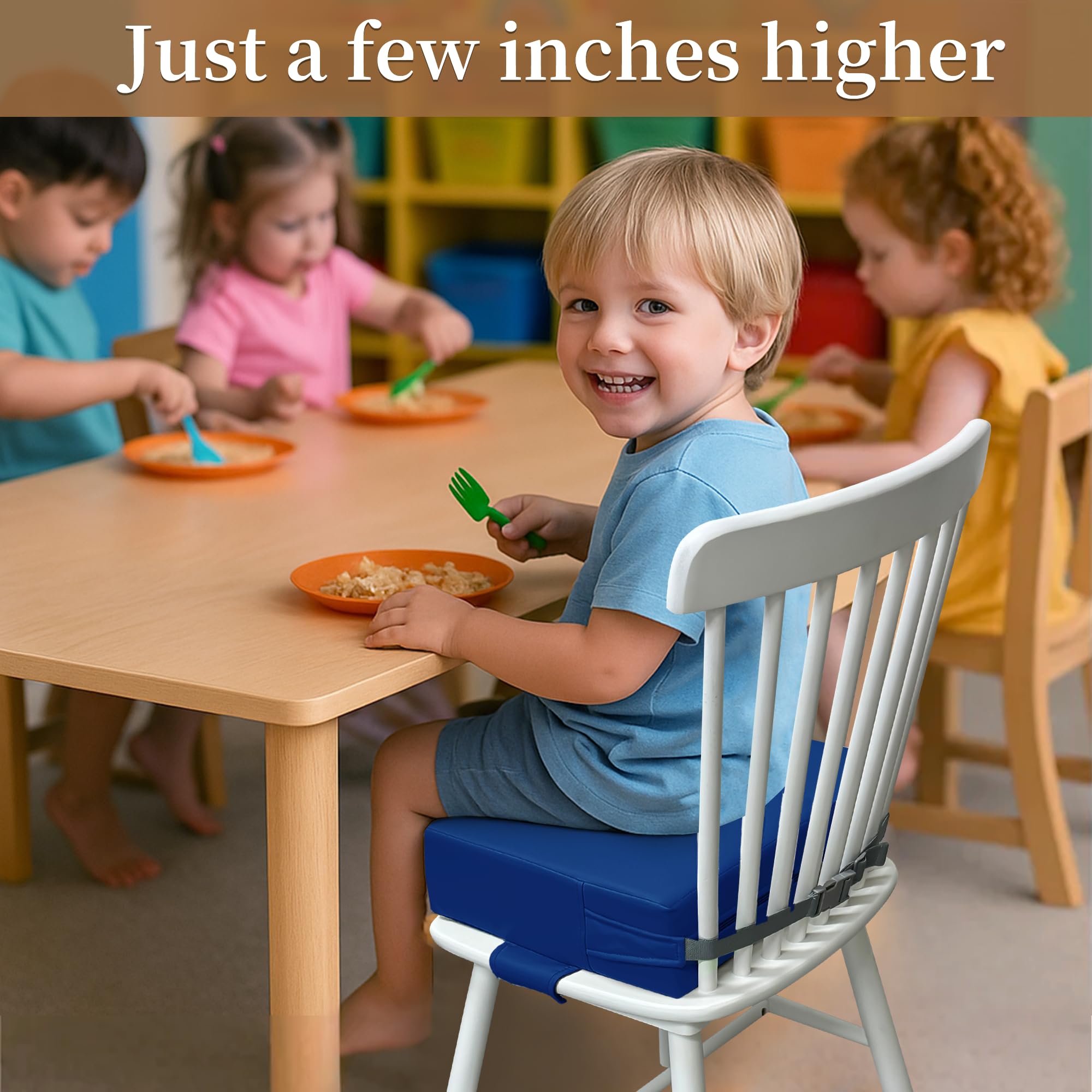 AAAini booster seat is lightweight and portable for travel and outings