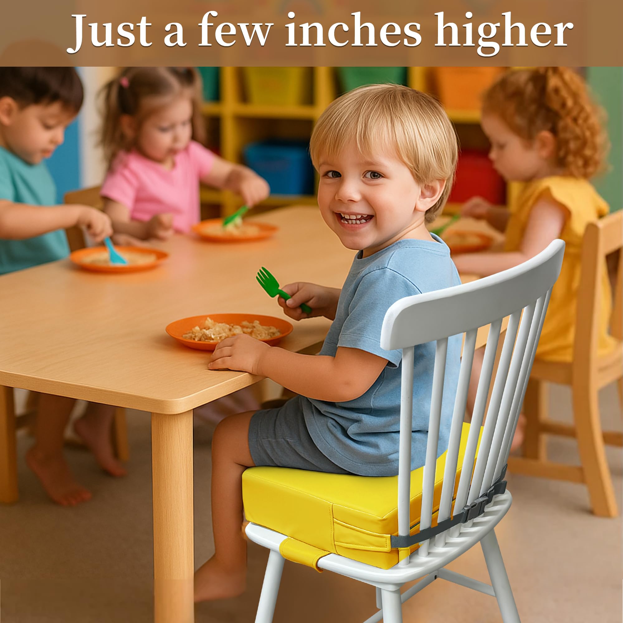AAAini lightweight, portable booster seat ideal for home and travel.