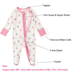 Aablexema two-pack pajama set with printed and solid designs for easy mixing