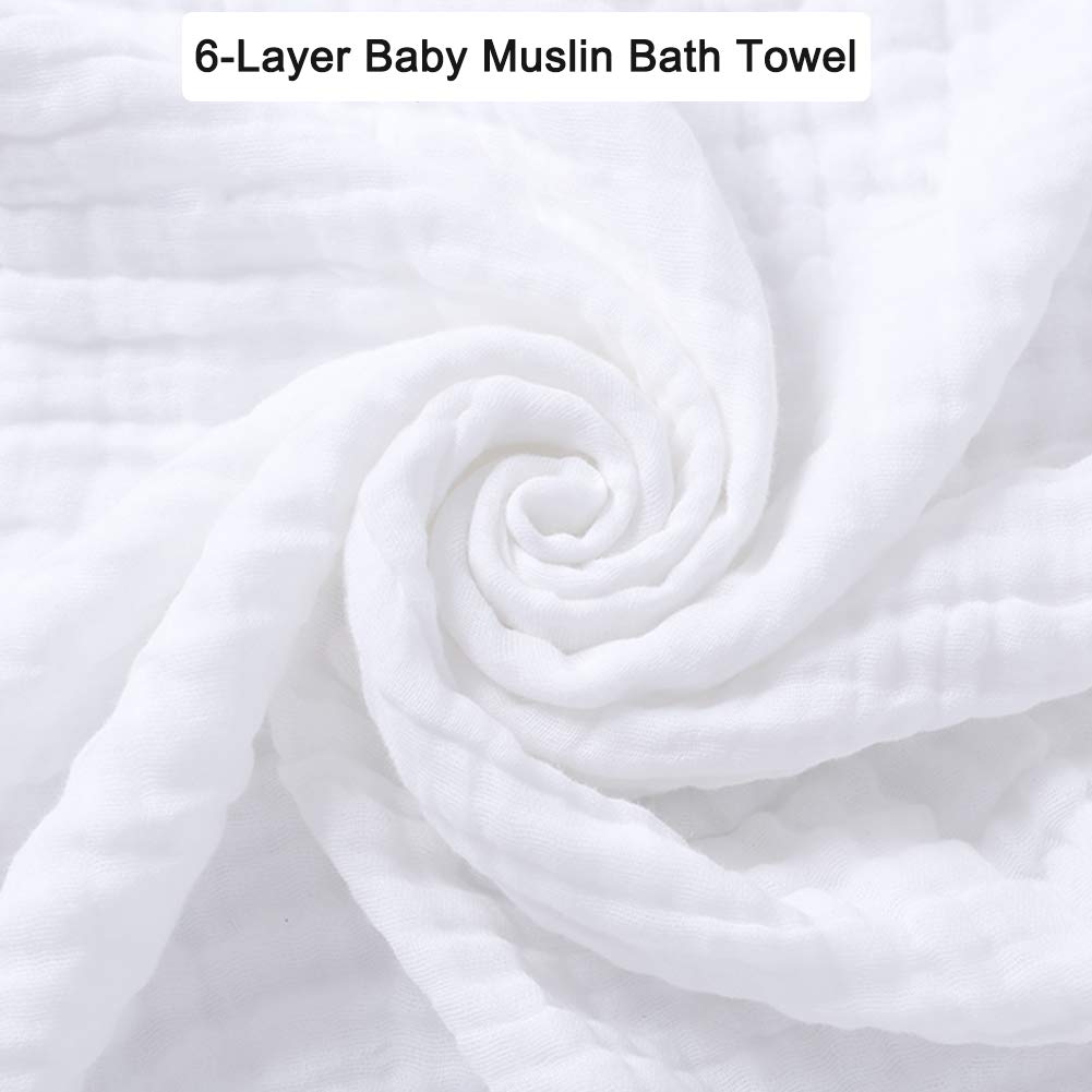 Aablexema honeycomb embossed six-layer towels for quick absorption