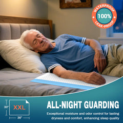 AAY quilted top bed pads for skin-friendly comfort