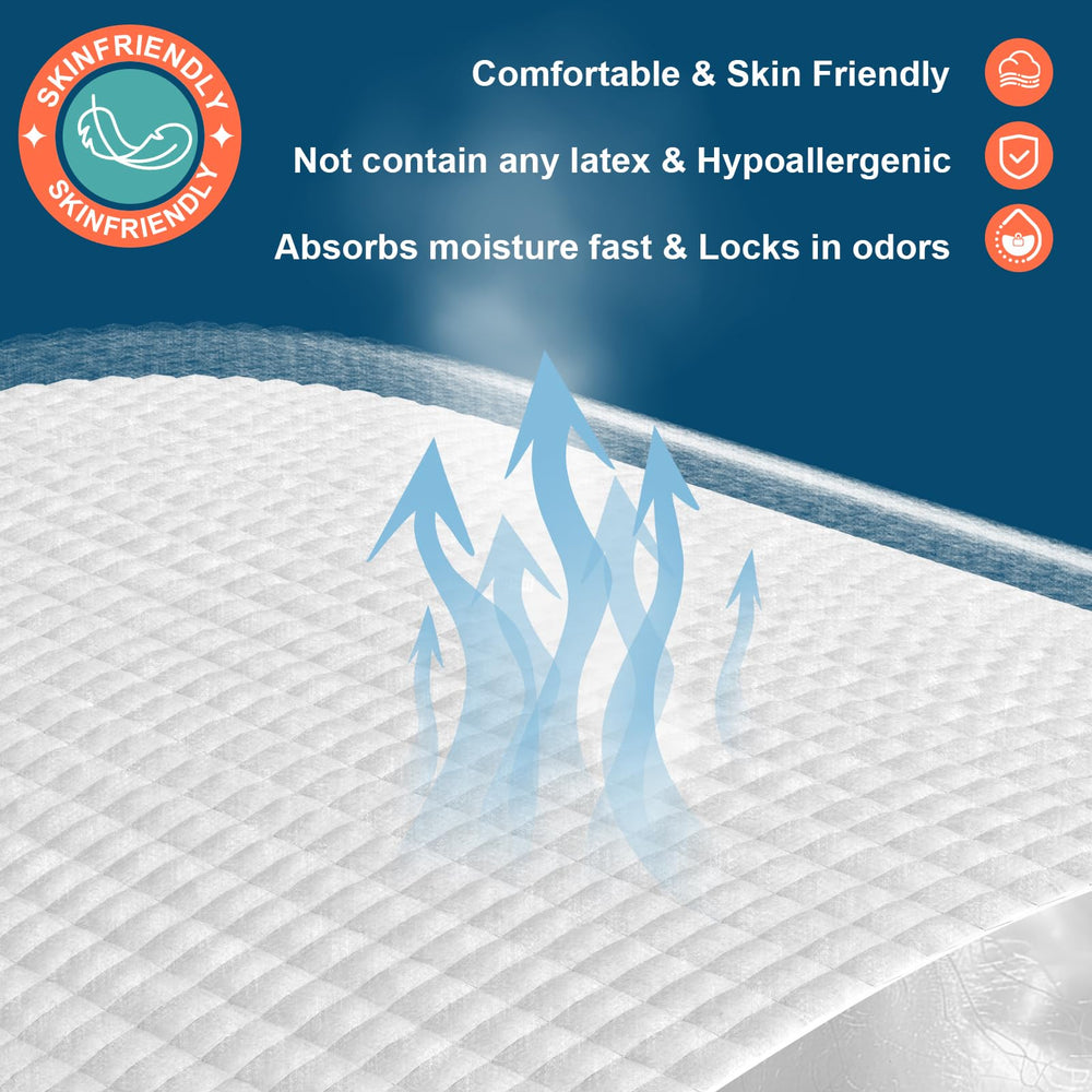 Large 100-count pack of AAY pads for daily use