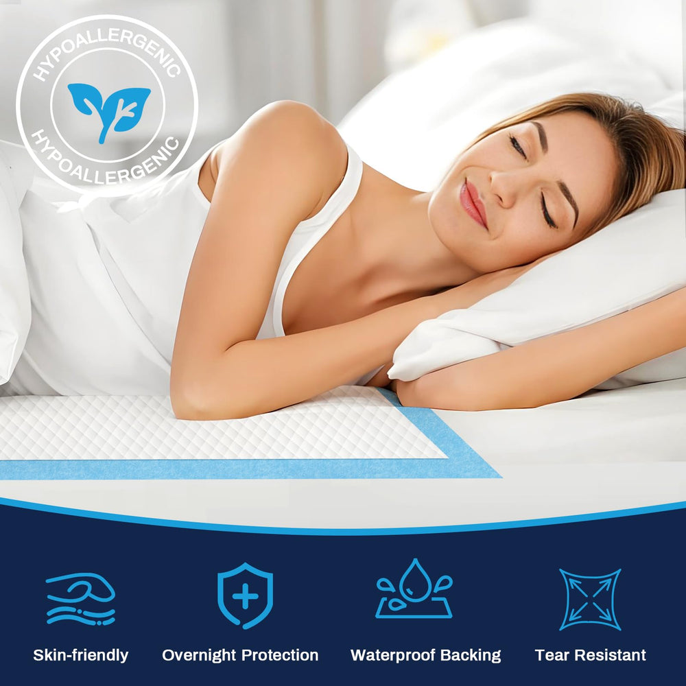 AAY multi-use underpads ideal for adults, kids, and pets.