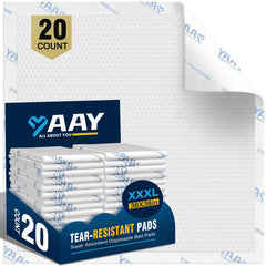 AAY heavy-duty chuck pad 36x36 front view showing dry-bed protection