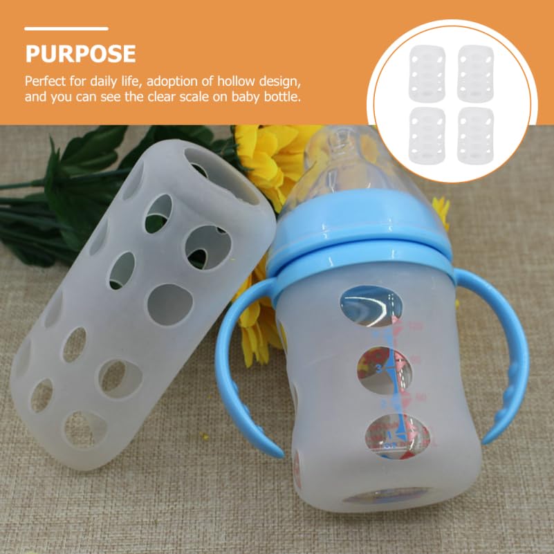 Abaodam anti-shock bottle sleeve keeps glass bottles safer on the go.