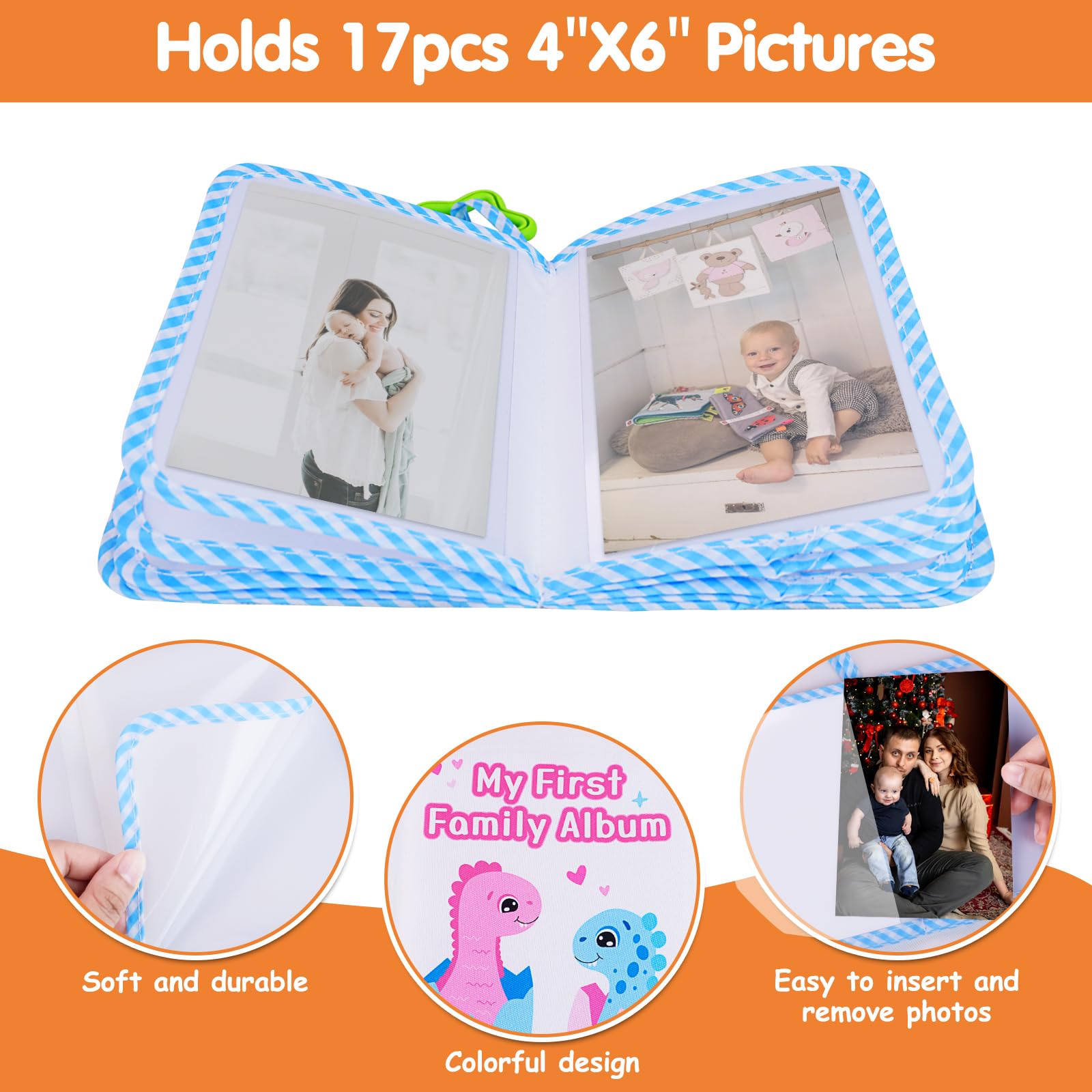 abcxgood Ideal baby shower gift with a cheerful blue hue.
