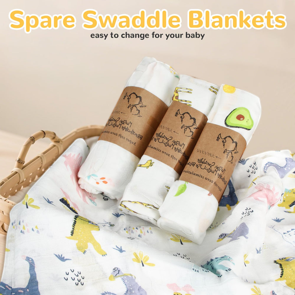 Abdtech absorbent swaddle blanket keeps baby's skin dry outdoors