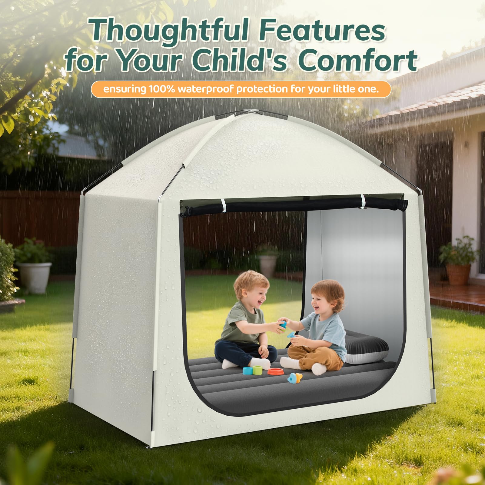 Abdtech breathable mesh window ensures airflow
