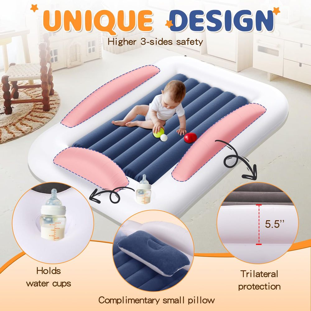 Abdtech bed inflates in seconds with high-speed pump for trips