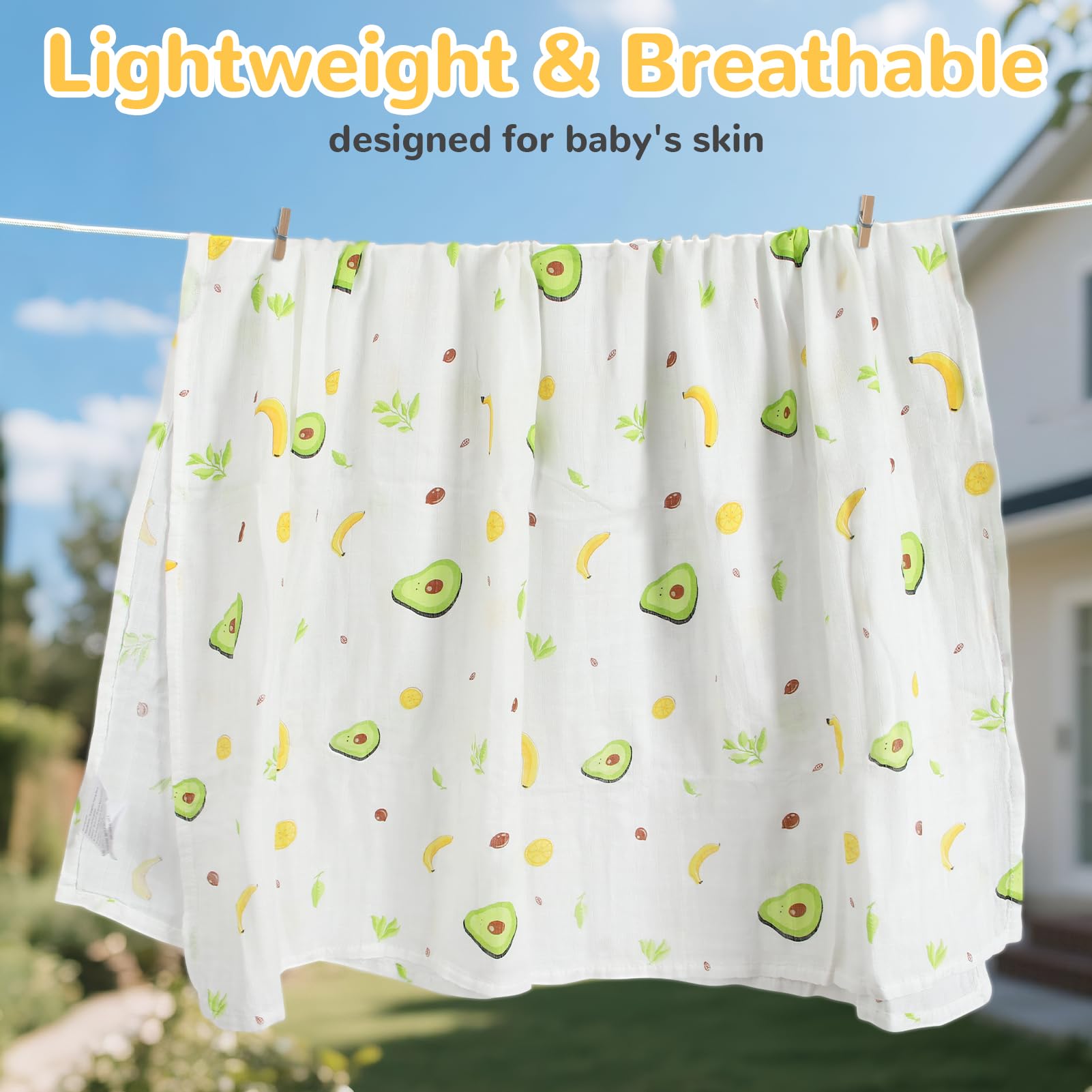 Abdtech machine-washable swaddle blankets for easy daily care