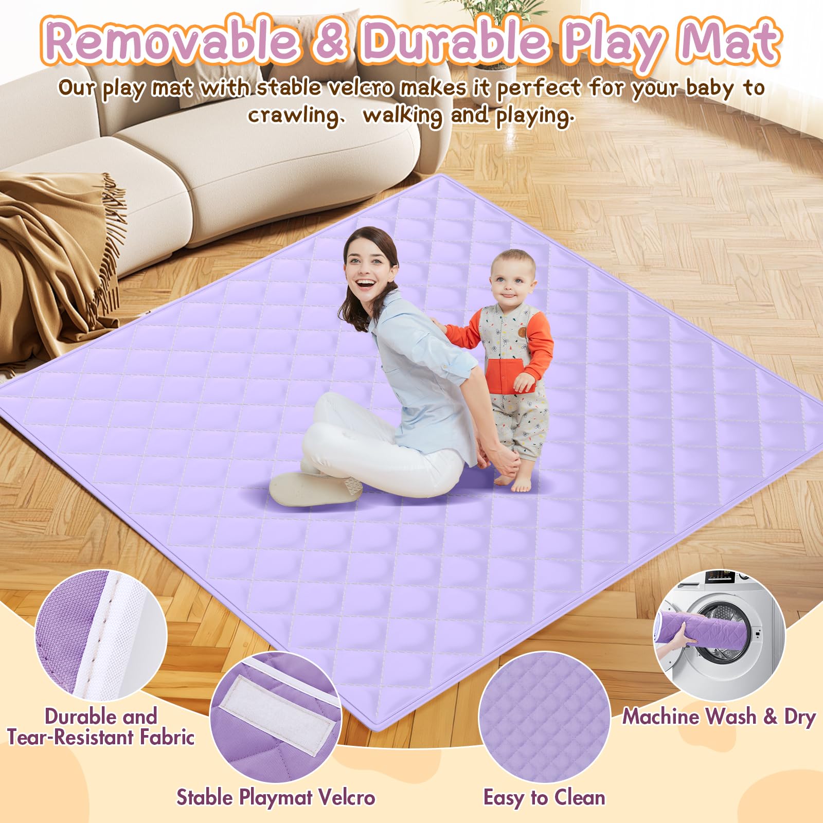 Abdtech playpen features breathable mesh for visibility and airflow.