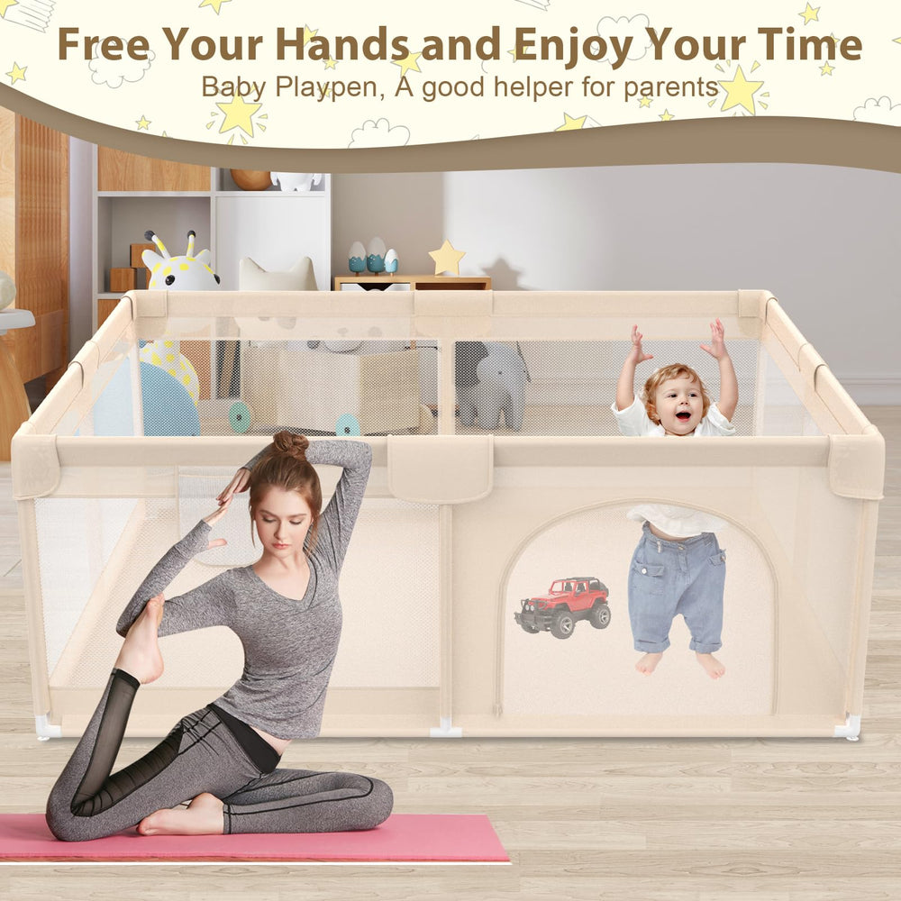 Abdtech Playpen uses safe materials gentle on skin and easy to clean