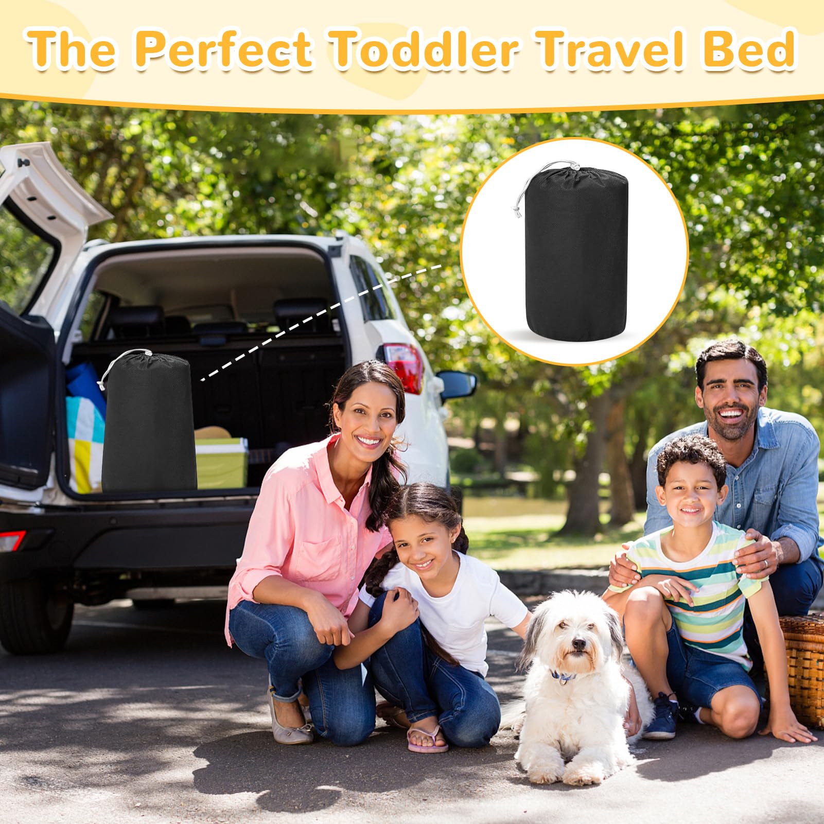 Abdtech toddler bed with 3-sided bumpers promotes stable rest