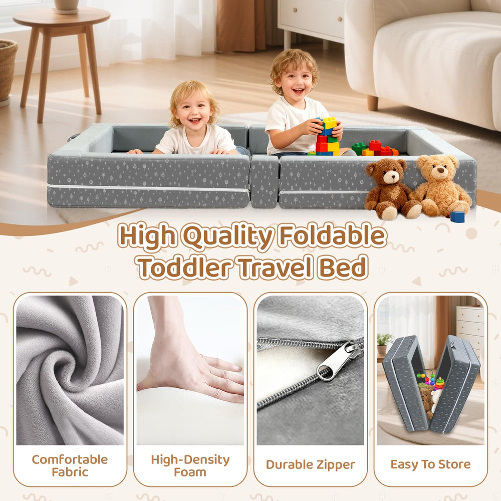 Abdtech foam extension shows 10 cm cushioning for cozy nap time.