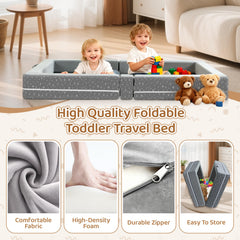 Abdtech foam extension shows 10 cm cushioning for cozy nap time.
