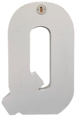 ABELOTS large Q monogram decor for living rooms and bedrooms.