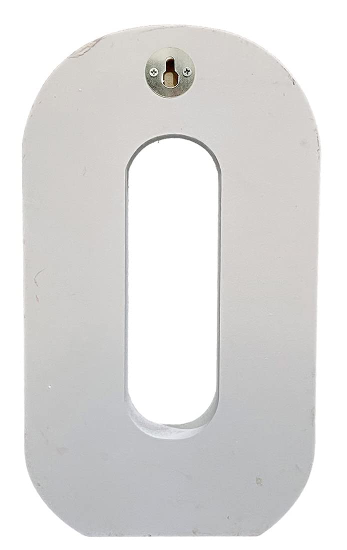 ABELOTS wall decor O letter with monogram styling