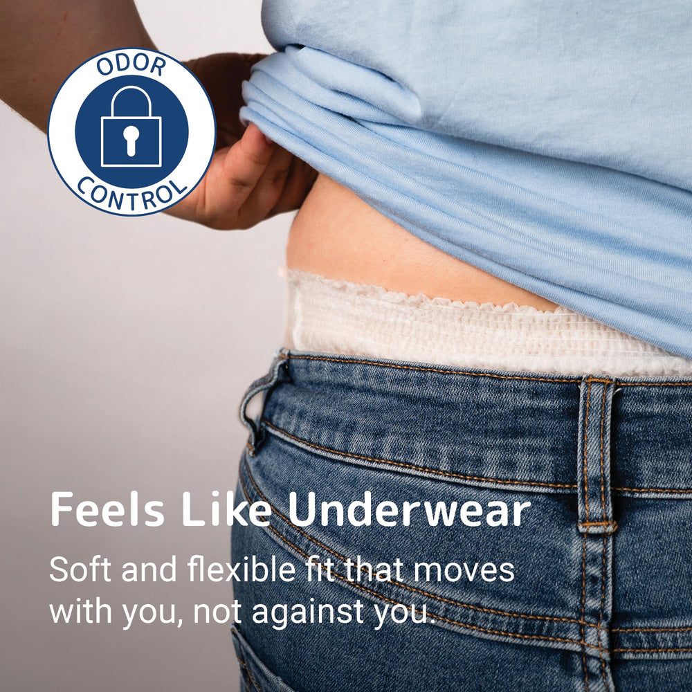 Abena Pants TopDry system keeps surface dry