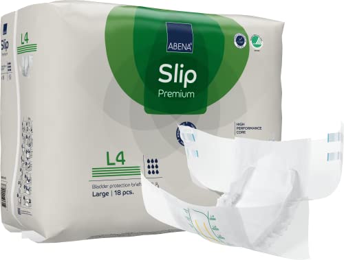 Abena Slip Premium L4 side panel breathability improves skin comfort
