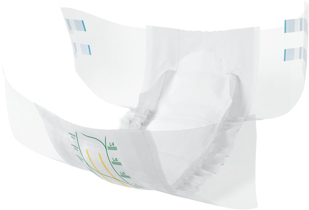 Abena Slip Premium L4 wetness indicator helps monitor capacity
