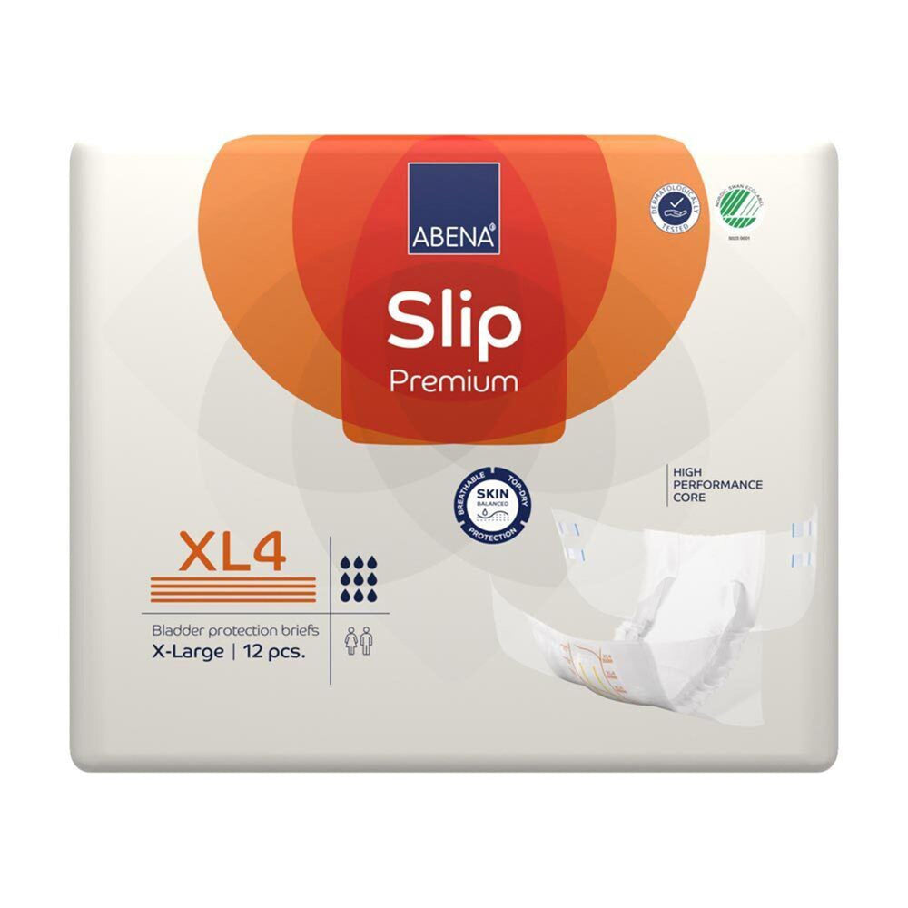 Abena Slip Premium XL4 Level 4 for higher absorbency needs.