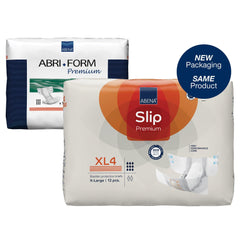 Abena Slip Premium XL4 breathable side panels keep skin cool.